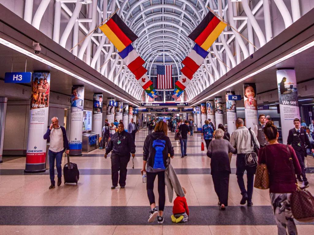 Transfert de l’aéroport O’Hare au centre de Chicago